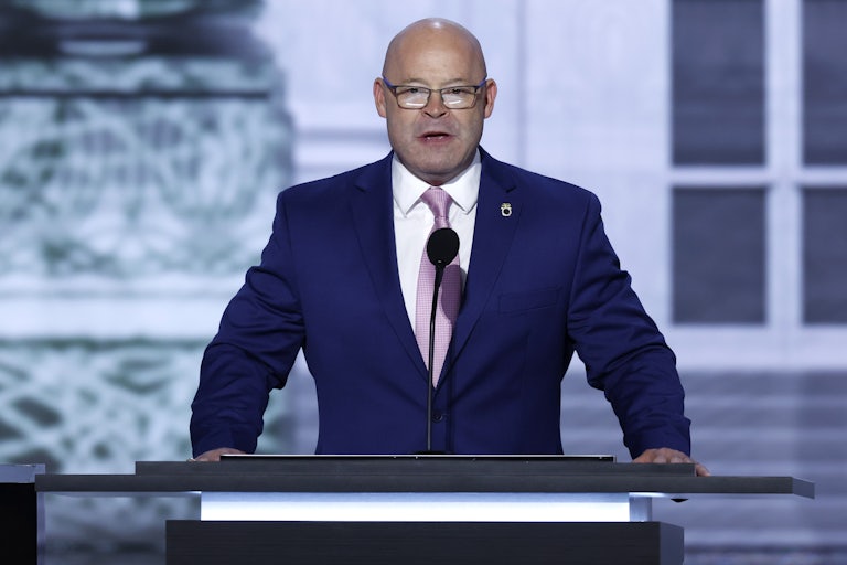 Sean O'Brien speaking at the RNC