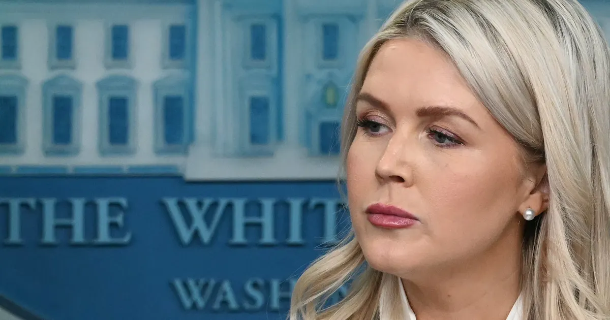 Transcript: Trump Press Sec Boils Over in Fury as GOP Iran Angst Grows