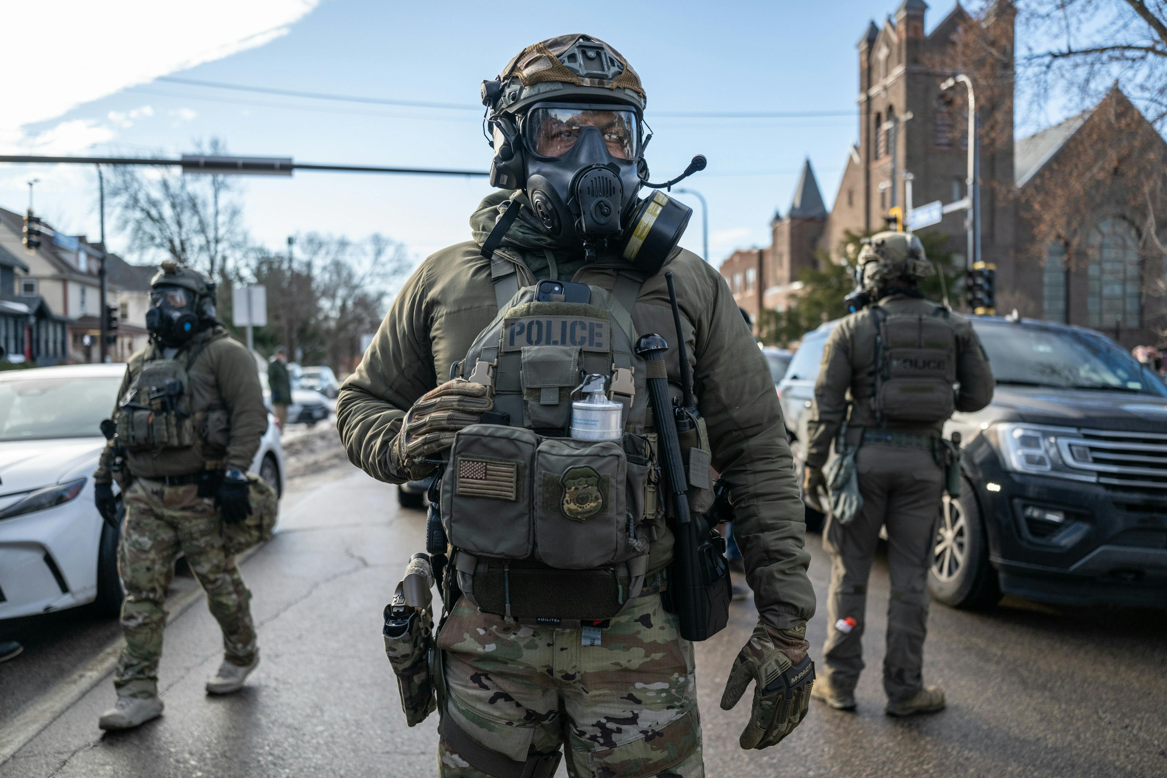 ICE agents terrorize a neighborhood in south Minneapolis