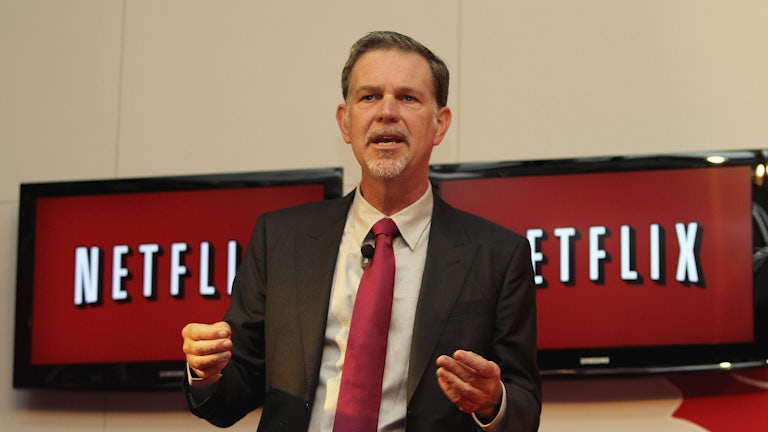 Netflix founder Reed Hastings in 2011.