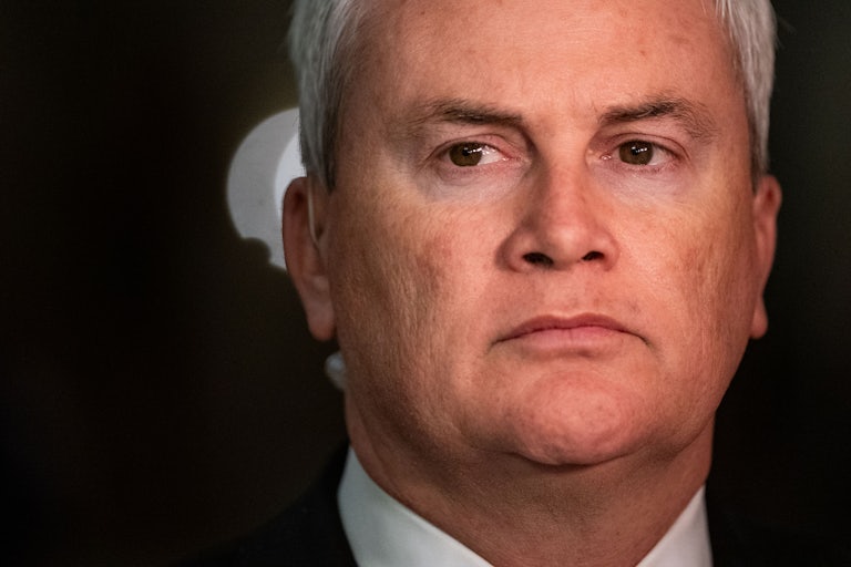 Representative James Comer looks at the camera