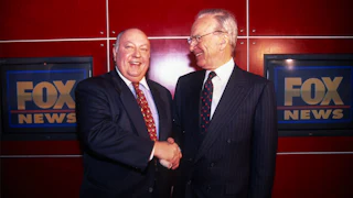 Roger Ailes and Rupert Murdoch in 1996