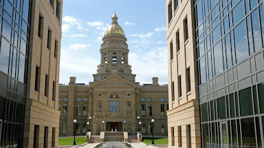 Wyoming state Capitol building