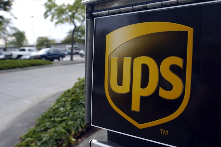UPS truck
