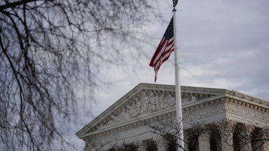 The Supreme Court building in Washington, D.C.