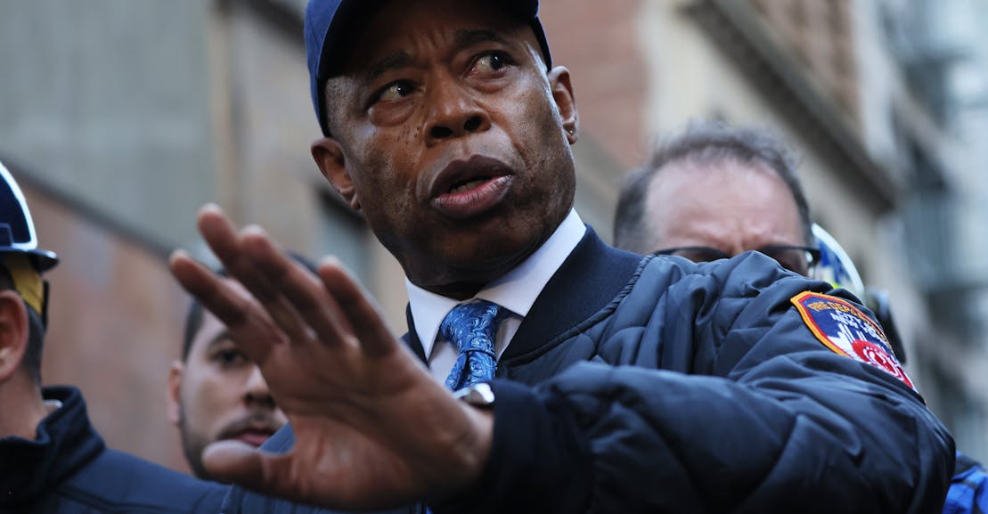 Eric Adams Caught in Foolish Fib About Photo of Fallen Officer: Report Eric Adams Caught in Foolish Fib About Photo of Fallen Officer: Report