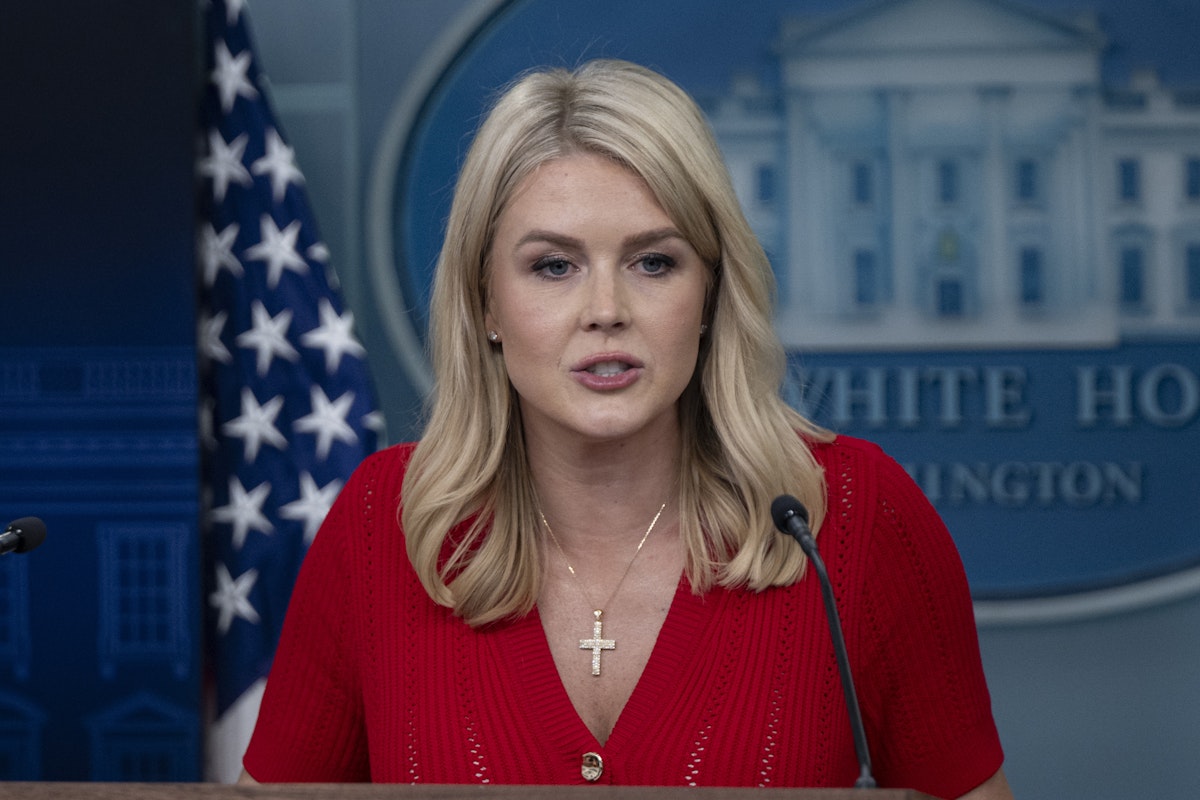 Transcript: Trump Press Sec Seethes at Journos amid Sudden Poll Slide Transcript: Trump Press Sec Seethes at Journos amid Sudden Poll Slide