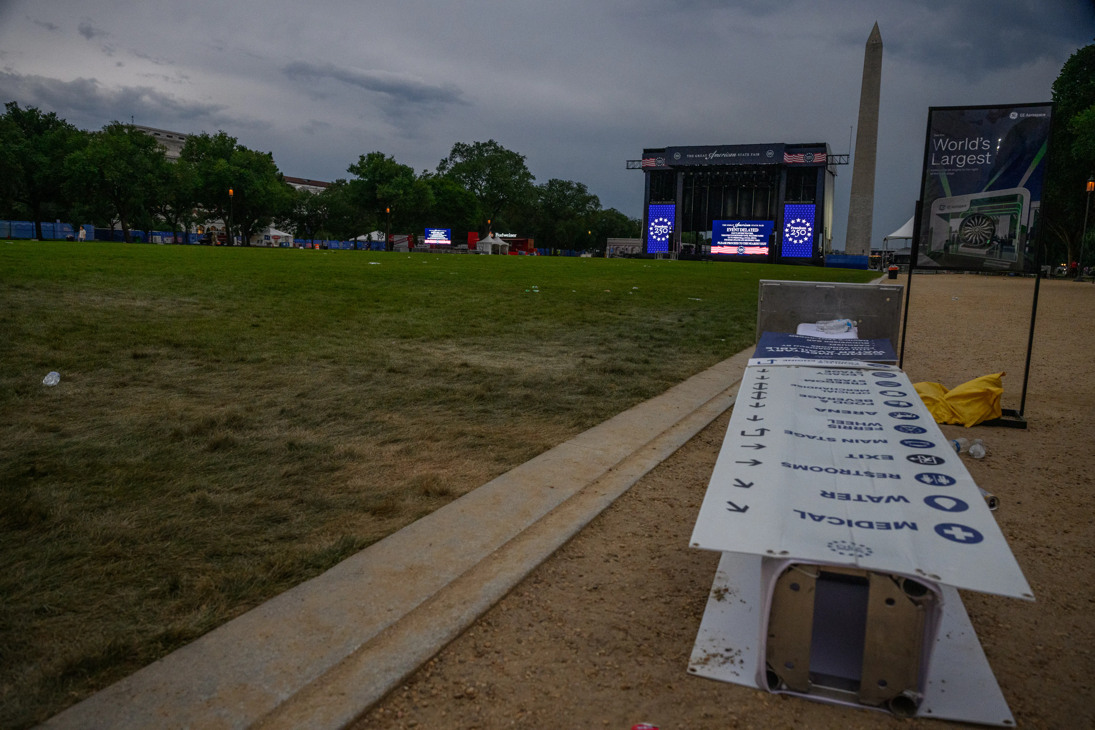 The National Mall during the Great American State Fair