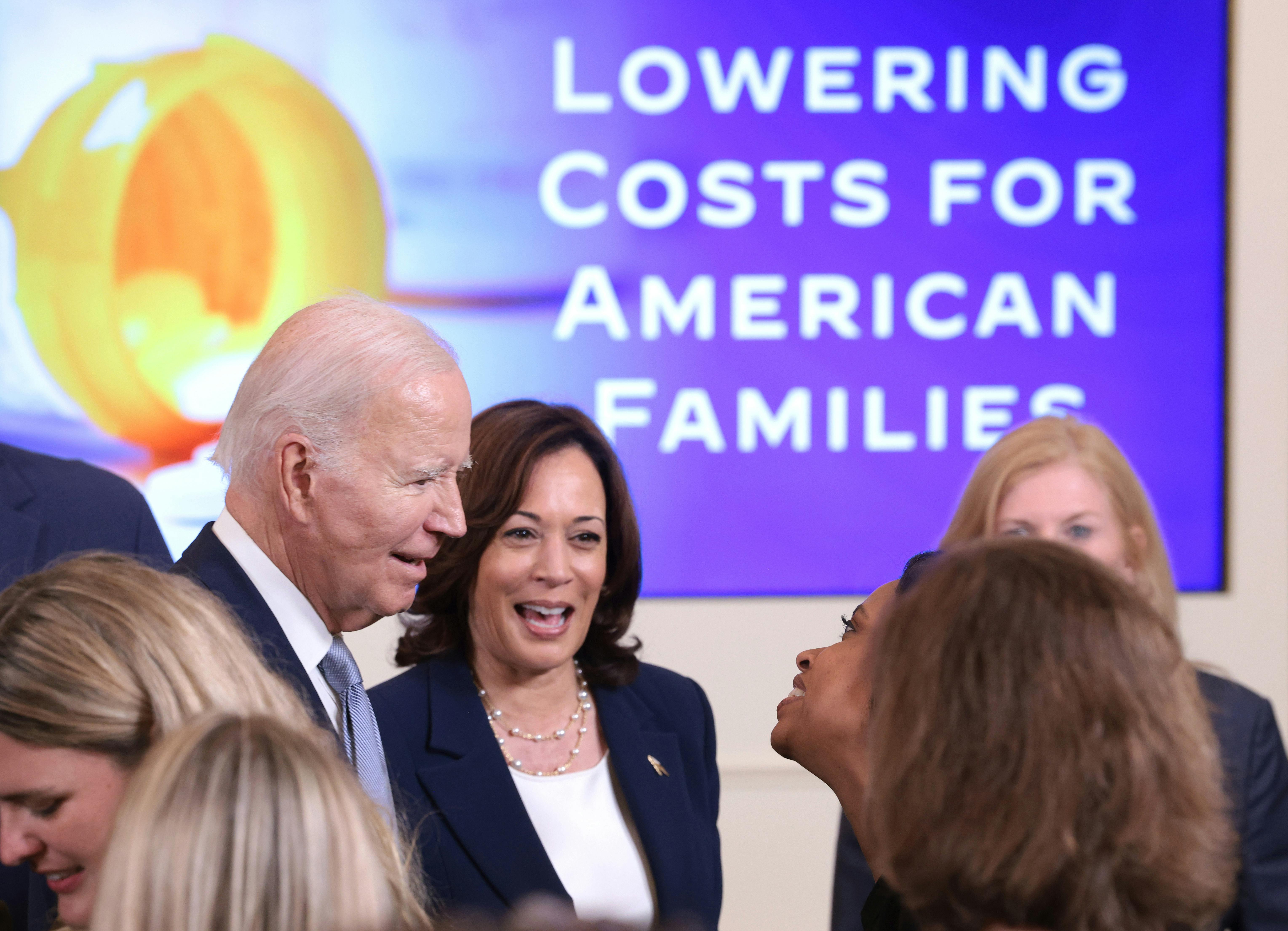 President Joe Biden and Vice President Kamala Harris in August 2023.