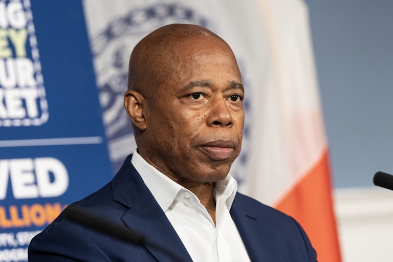 New York City Mayor Eric Adams