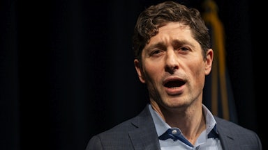 Minneapolis Mayor Jacob Frey speaks vehemently