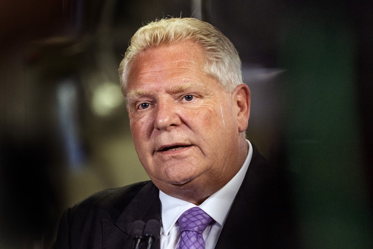 Canadian Premier Doug Ford