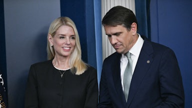 Attorney General Pam Bondi and Deputy Attorney General Todd Blanche