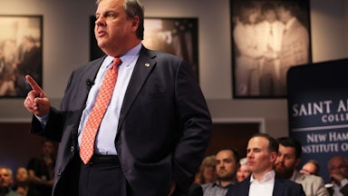 Former New Jersey Governor Chris Christie