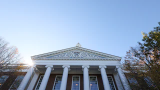 The Harvard Business School building on campus