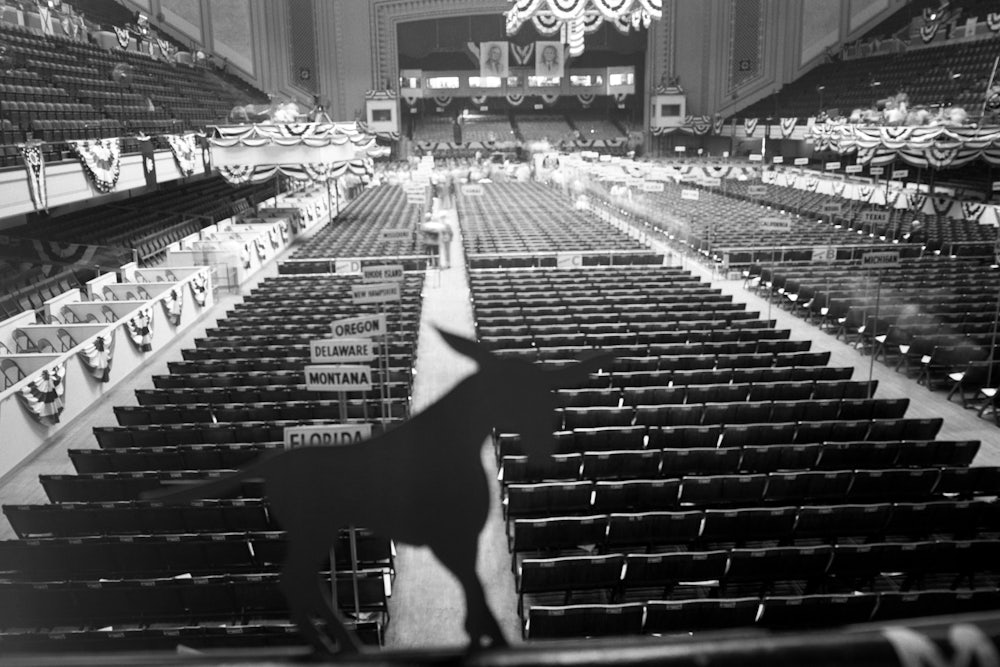 Democratic National Convention on July 12, 1948 at the Philadelphia Convention Hall in Philadelphia, Pennsylvania