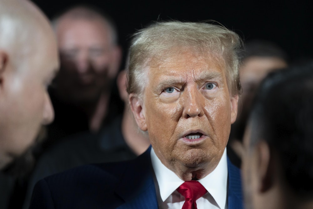 Donald Trump looks confused