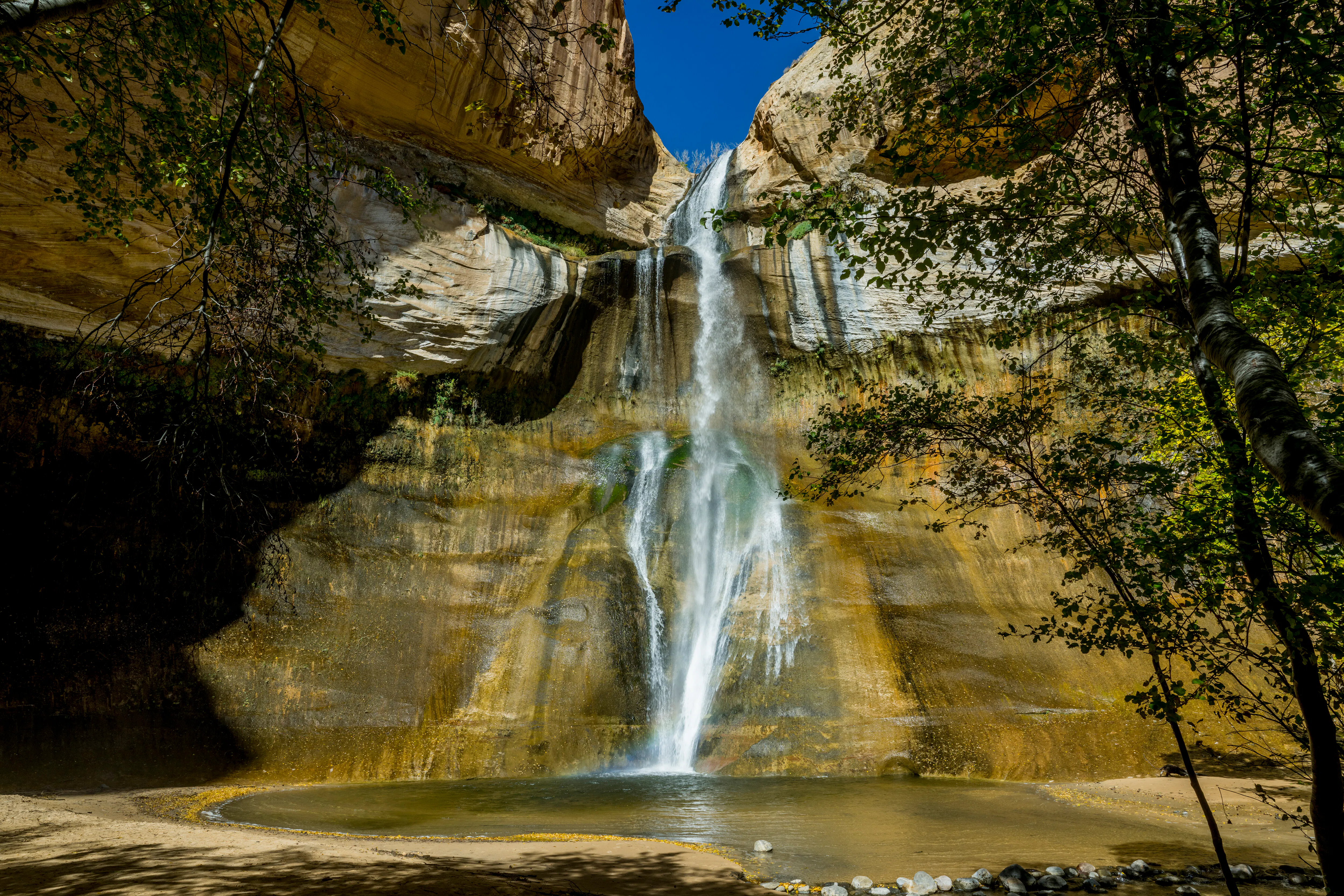 The Lower Calf Creek Falls in Grand Staircase-Escalante National Monument, Utah.