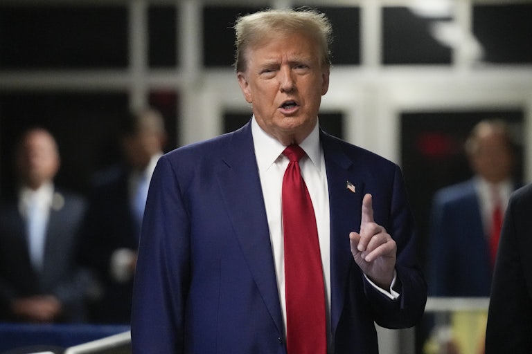 Donald Trump speaks