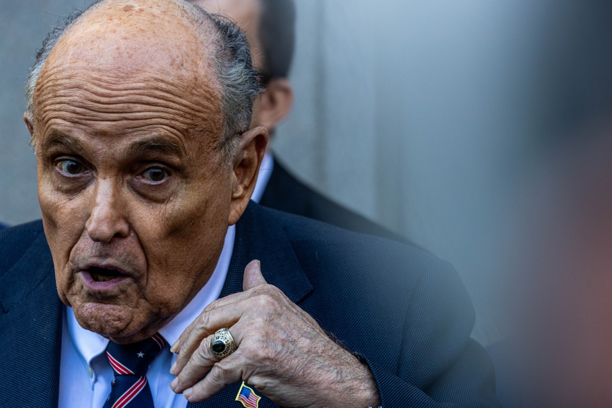 Courtroom Sketch Artist Who Drew Rudy Giuliani Says He’s Losing It Courtroom Sketch Artist Who Drew Rudy Giuliani Says He’s Losing It