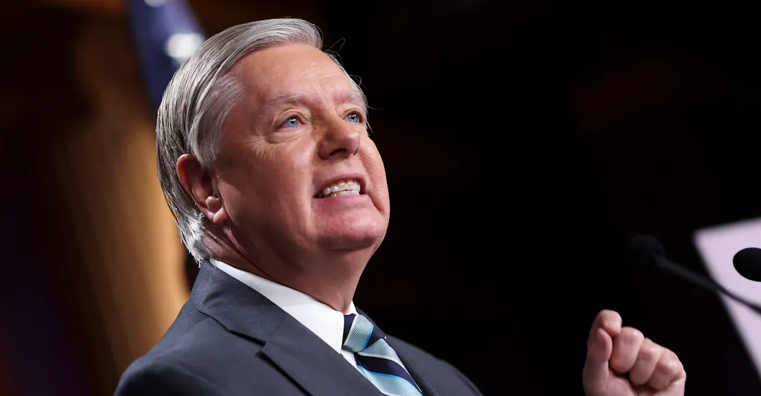 Lindsey Graham Suggests Shooting Down Russian Fighter Jets After U.S. Drone Downed Lindsey Graham Suggests Shooting Down Russian Fighter Jets After U.S. Drone Downed
