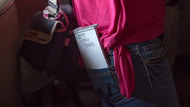 A reporter's notebook