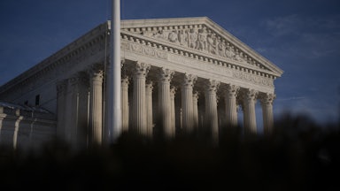 The Supreme Court of the United States building is seen in Washington D.C.