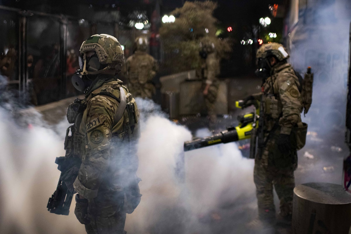 The Battle Of Portland The New Republic