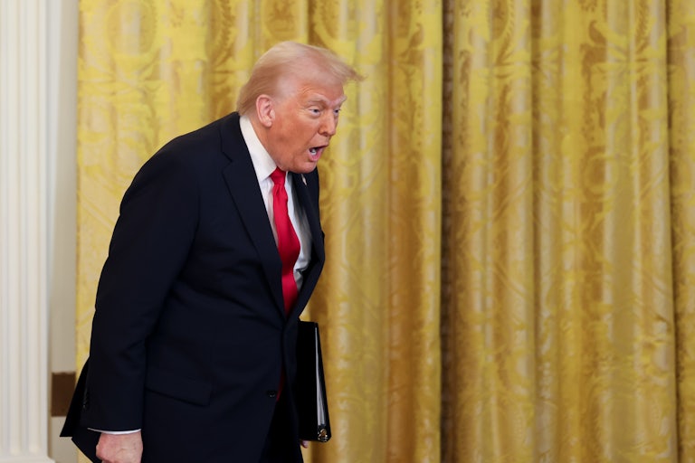 Trump scream