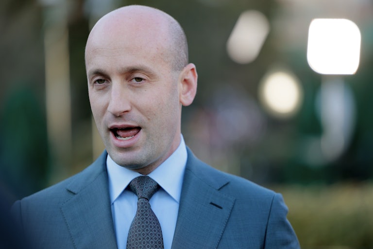 White House deputy chief of staff Stephen Miller