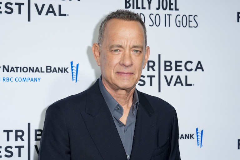 Actor Tom Hanks at the Tribeca film festival.