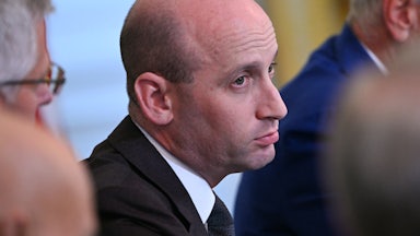 White House deputy chief of staff Stephen Miller