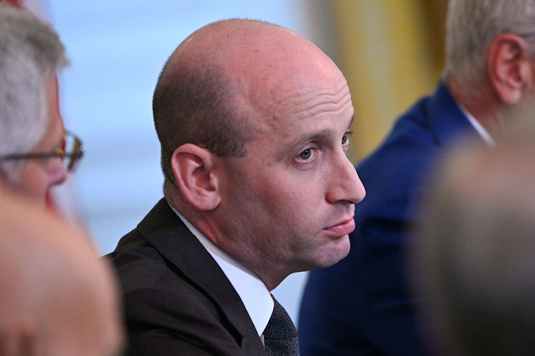 White House deputy chief of staff Stephen Miller