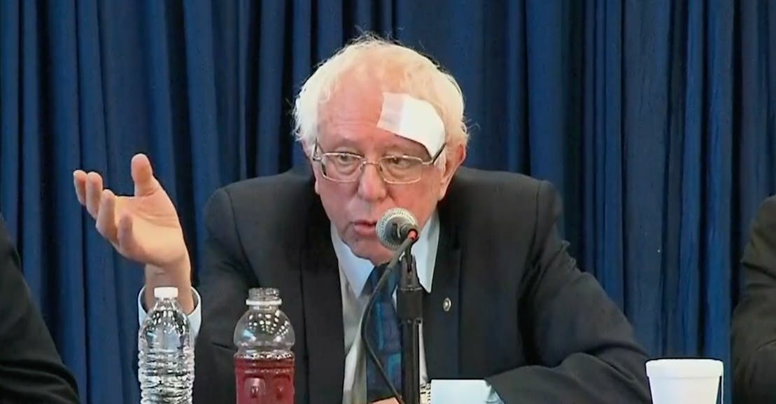 The Gash That Might Have Ended Bernie Sanders’s 2020 Campaign The Gash That Might Have Ended Bernie Sanders’s 2020 Campaign
