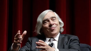 Former Energy Secretary Ernest Moniz speaks during the National Clean Energy Summit in 2017.