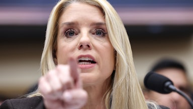 Attorney General Pam Bondi testifies in Congress.