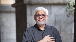 Amitav Ghosh in Como, Italy, in May 2022