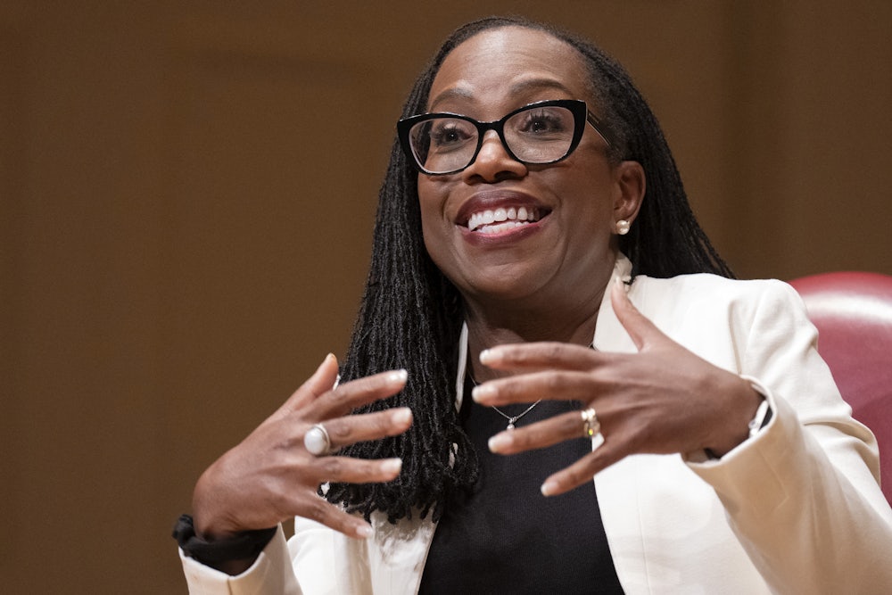 Supreme Court Justice Ketanji Brown Jackson in February