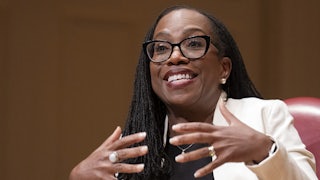 Supreme Court Justice Ketanji Brown Jackson in February