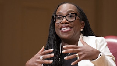 Supreme Court Justice Ketanji Brown Jackson in February