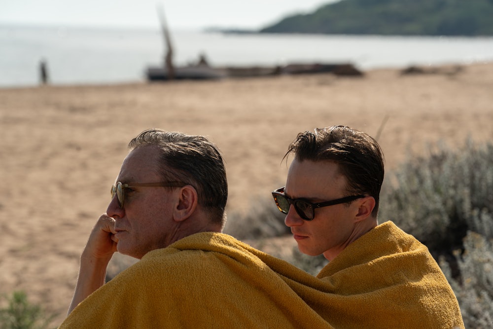 Daniel Craig and Drew Starkey in Luca Guadagnino’s film “Queer”