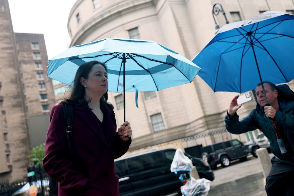 U.S. attorney Maurene Ryan Comey arrives for the Sean “Diddy” Combs sex trafficking trial at Manhattan Federal Court.