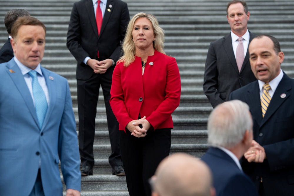 Representative Marjorie Taylor Greene, Republican of Georgia