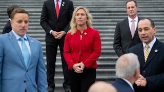 Representative Marjorie Taylor Greene, Republican of Georgia