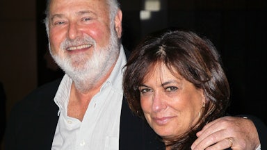 Rob Reiner smiles alongside his wife Michele Singer