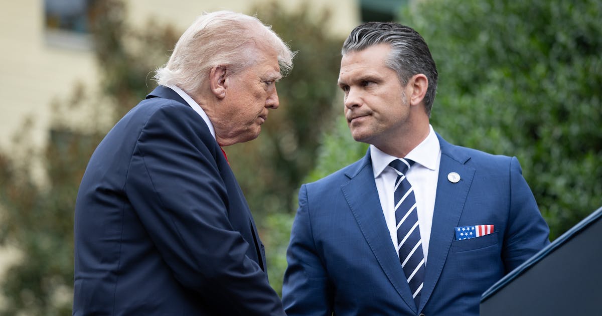 Trump Breaks With Own Defense Department Over Reporter Restrictions