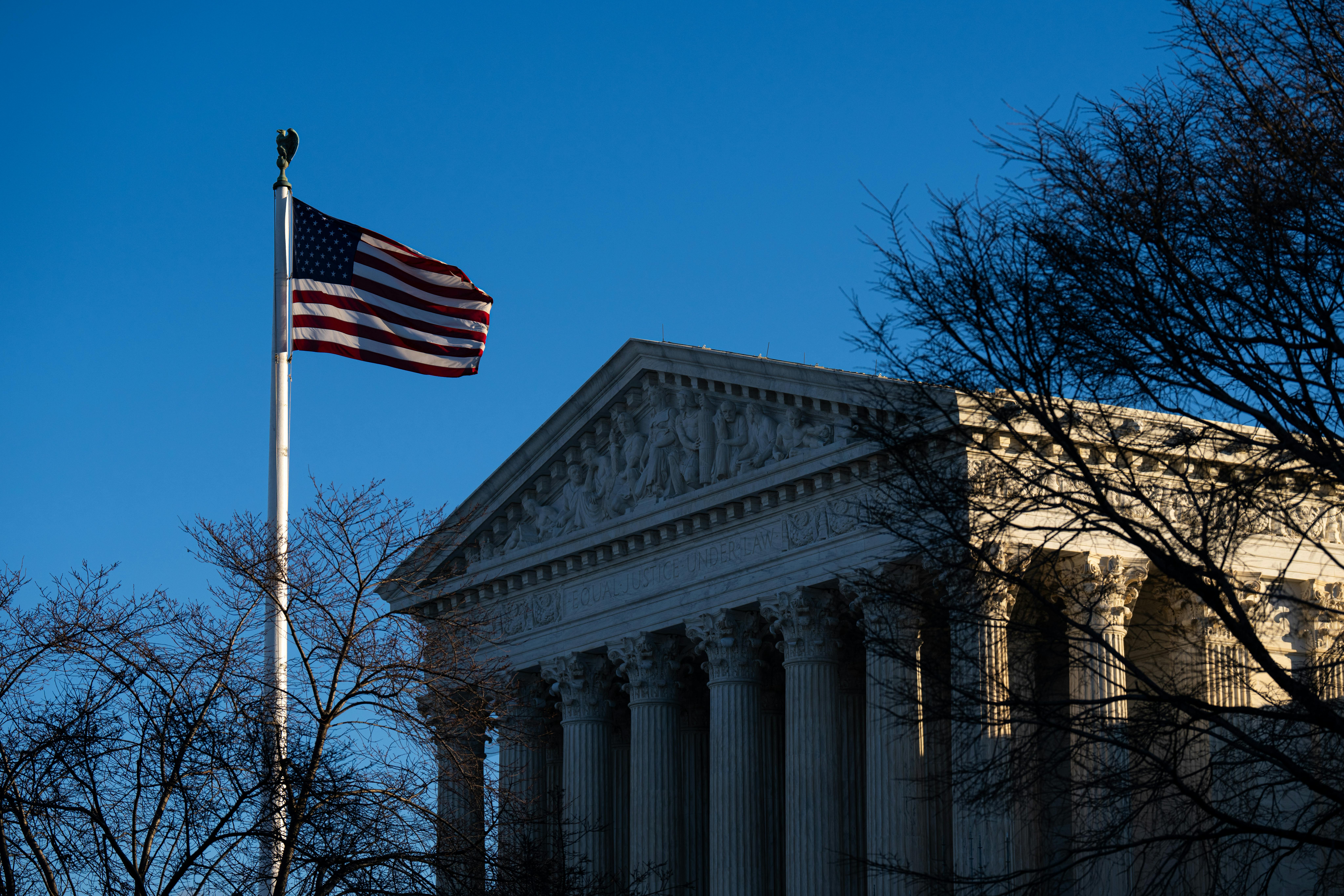 The Supreme Court building in Washington, D.C.