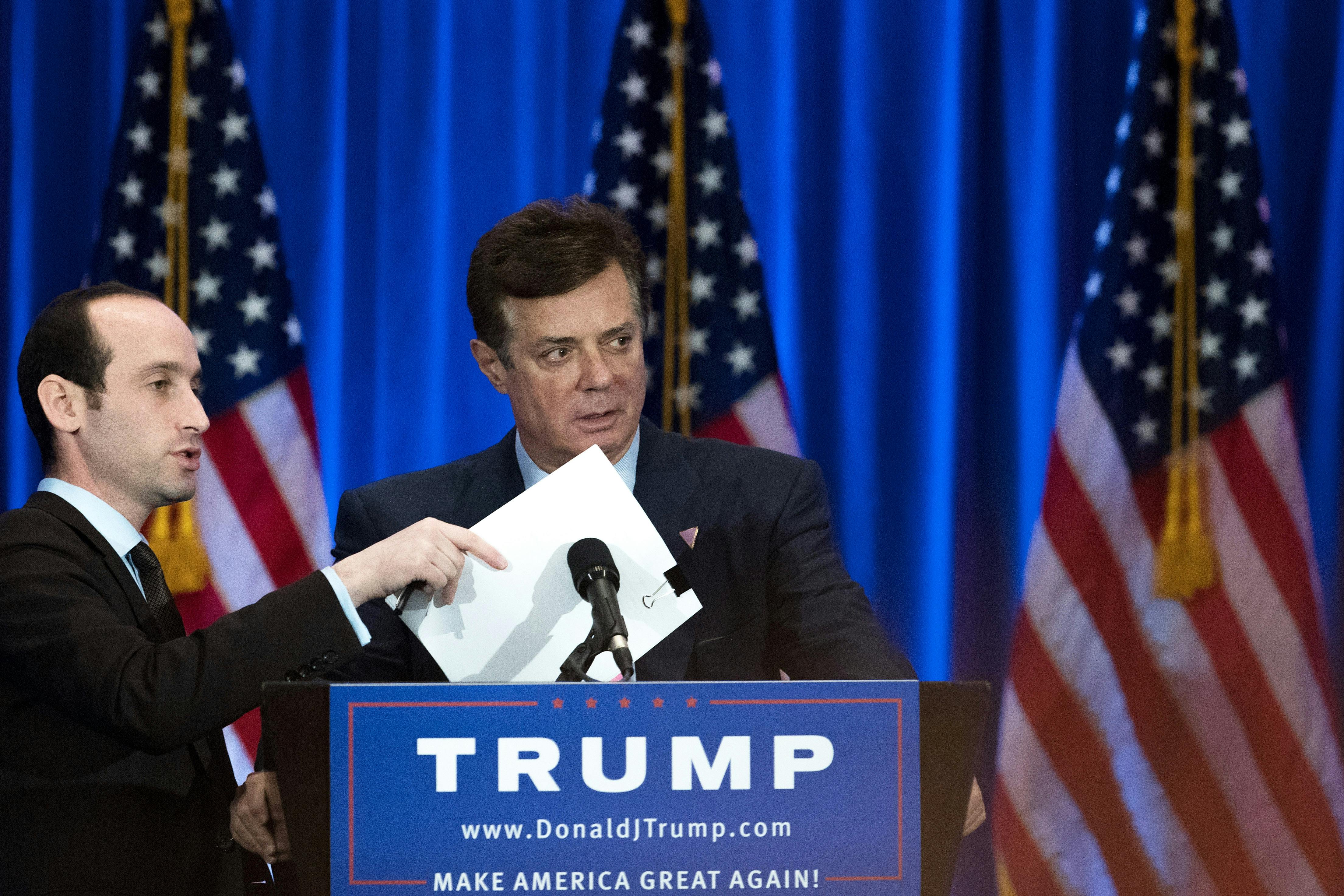 Manafort Down