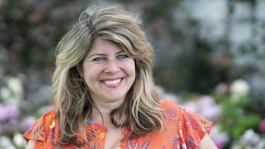 Naomi Wolf at the 2019 Hay Festival in Hay-on-Wye, Wales.