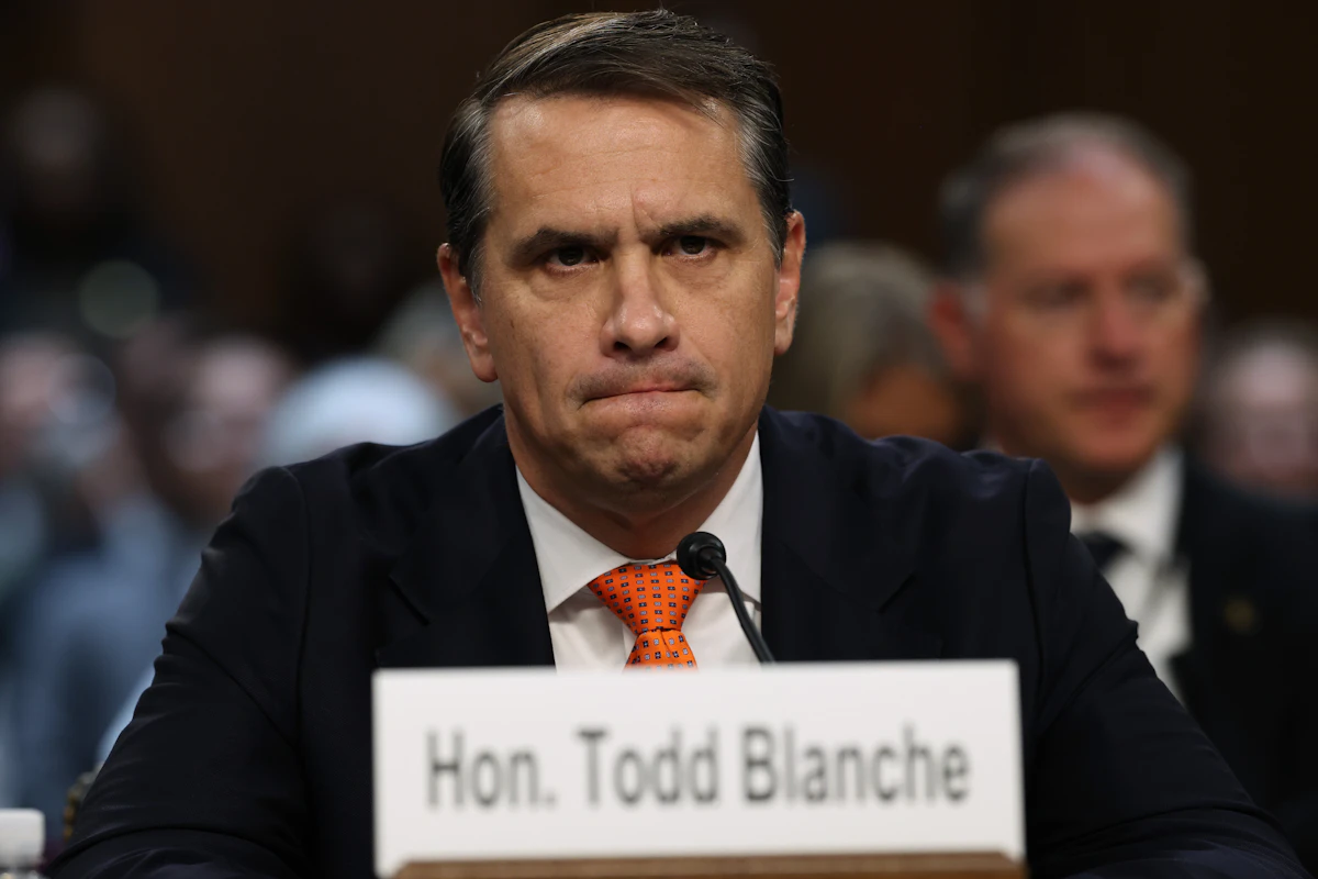 Republican Senator Grills Todd Blanche on Trump’s Shady Slush Fund